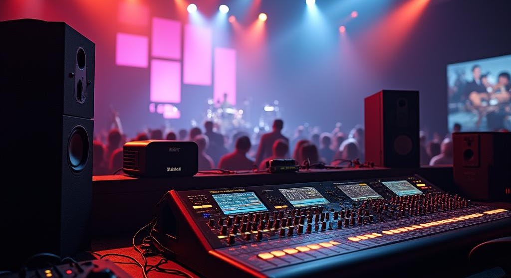 Profesyonel ses, görüntü ve ışıklandırma